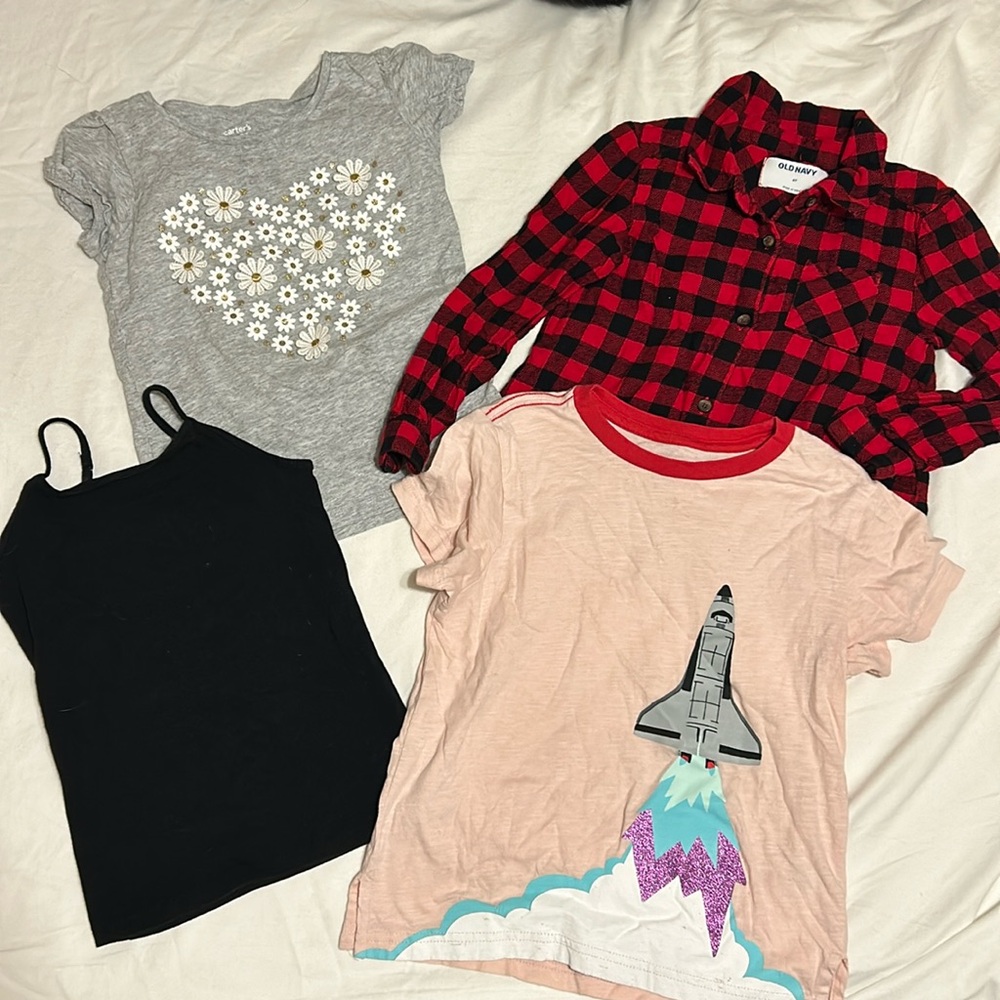 Girls 4/5 top bundle